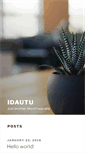 Mobile Screenshot of idautu.com